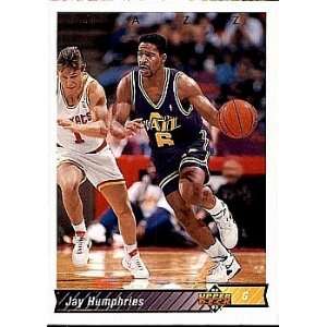  1992 Upper Deck Jay Humphries # 340