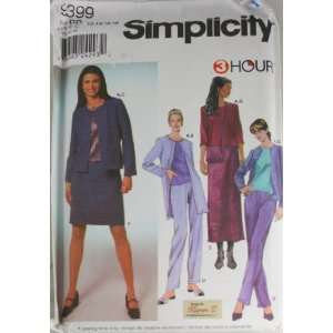  Simplicity 9399 Pattern Top,Jacket,Pants,Skirt and Bag 