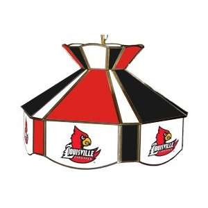 Louisville Cardinals Officially Licensed Teardrop Style Stained Glass 
