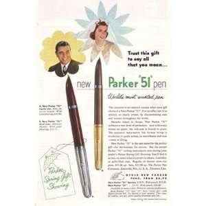   51 Pen Trust this gift to say all that you mean  Parker Books
