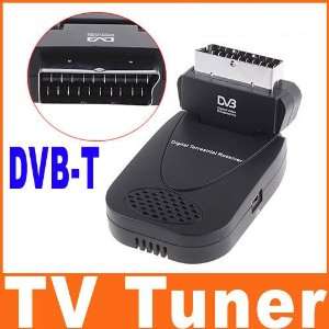  Digital Scart Tv Box Tuner Dvb t Mini Freeview Receiver 