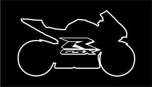 GSXR 600 Outline Suzuki T Shirt Moto GP Race 1000 rgv  