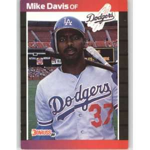  1989 Donruss #316 Mike Davis   Los Angeles Dodgers 