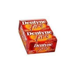 Dentyne Fire Spicy Cinnamon Sugar Free Gum   9 Packs/16 Pieces Each
