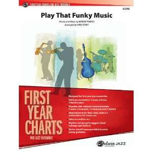  Play That Funky Music Conductor Score Jazz Ensemble Words 