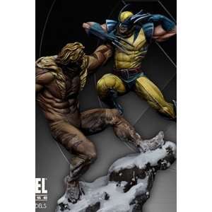   miniature model kit 1/27 Wolverine vs. Sabretoot Toys & Games