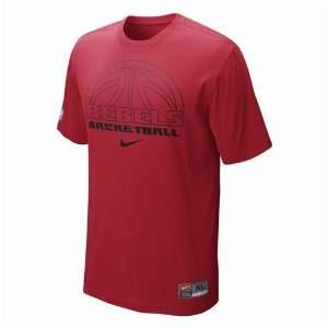  UNLV Rebels 2011 Practice T Shirt (Red)