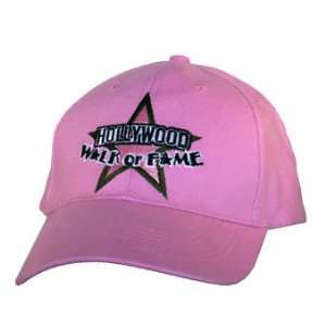 Pink hat Hollywood Walk of Fame 