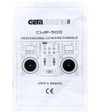 Gemsound CMP500 Dual CD/USB/ Player + Mixer + (2) 8GB USB Sticks 