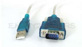USB to RS232 COM Port Serial 9Pin DB9 Cable Adapter PDA  