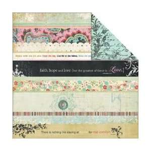 Fancy Pants Road Show Double Sided Paper 12X12 Strips; 25 Items/Order 
