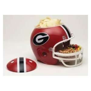  Georgia Bulldogs Snack Helmet   College Serving Dishes And 