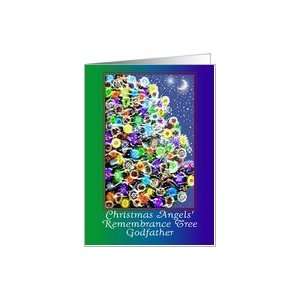 Godfather Christmas Angel Remembrance Tree Card Health 