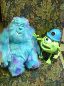 MONSTERS INC. ANIMATED INTERACTIVE TALKING MIKE &SULLY  
