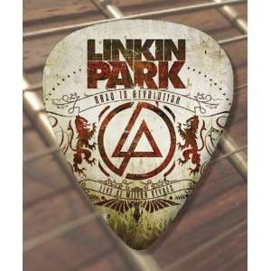 Linkin Park Road To Revolution Premium Guitar Pick x 5 Medium