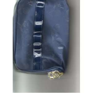   Bag    (Dark Blue with Black patent leather handle) 