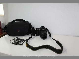 Nikon D5000 12.3 MP Digital SLR Camera   Black Kit w/ 18 55mm Lens 