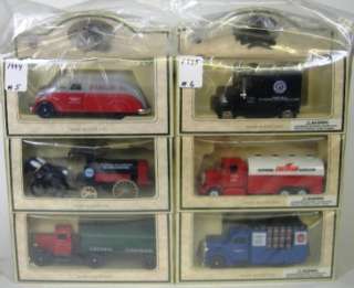 1990   1997 Sets of Chevron Commemorative Truck Models   MIB  