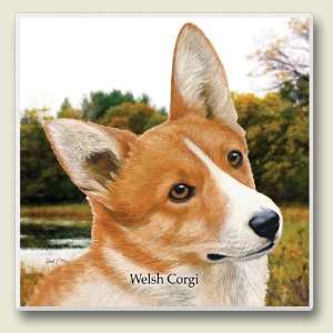  Welsh Corgi Tile Trivet