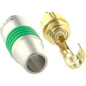  Atlona RCA Connector (Green Color)   Solder Type 