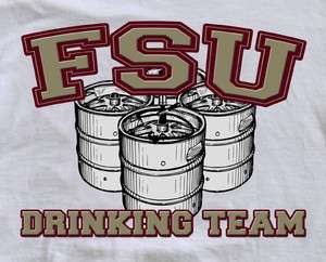 Florida State University FSU Drinking tshirt seminoles  