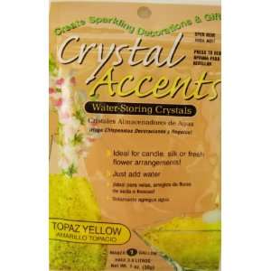   Accents brand water storing crystals retail packet 