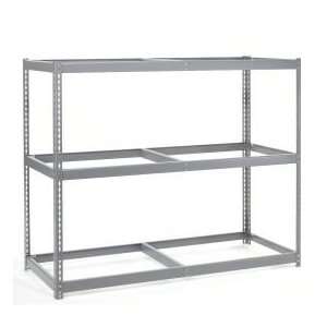 Wide Span Rack 60x48x60 With 3 Shelves No Deck 1200 Lb Capacity Per 