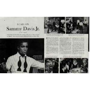 Call on Sammy Davis Jr. by Pete Martin. A searching interview with 