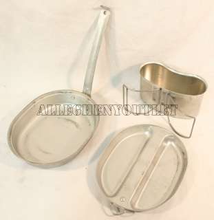 USGI MILITARY Mess Kit & Butterfly Style Canteen Cup  