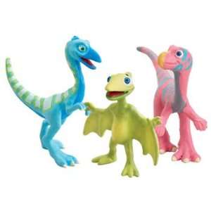 Dinosaur Train Collectible 3 Pack Rick, Ollie, & Tiny