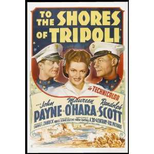  To the Shores of Tripoli Movie Poster (11 x 17 Inches 