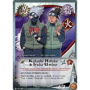   for Power N C012 Kakashi Hatake & Iruka Umino Rare Card Toys & Games