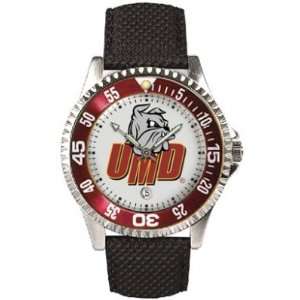 Minnesota Duluth Bulldogs Competitor Leather Mens Watch  
