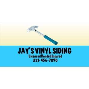  3x6 Vinyl Banner   Jays Vinyl Siding Licensed Bonded 