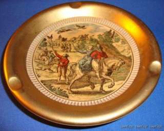 Vintage Decoro Giotto Italy Florentine Cigar Ashtray  