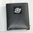 New Tri Leather Wallet Indianapolis Colts Pewter Helmet  