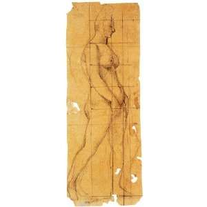  Ingres   32 x 84 inches   Sketch for The Turk