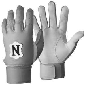  Neumann Adult Pro Linebacker Football Gloves GRAY ADULT 