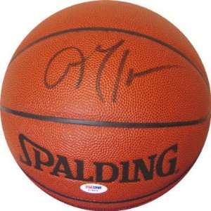  Allen Iverson Autographed Spalding Indoor/Outdoor 