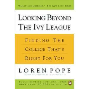   the Ivy League Finding the College Thats Right for You  N/A  Books