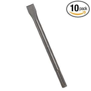   Inch by 18 Inch Round Hex Shank Flat Chisel, 10 Pack