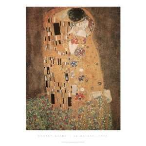  Professionally Framed Gustav Klimt (Le Baiser, 1908) Art 