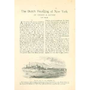 1903 Dutch Founding of New York New Amsterdam Peter 