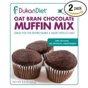 Dukan Diet Oat Bran Chocolate Muffin Mix Grocery & Gourmet Food