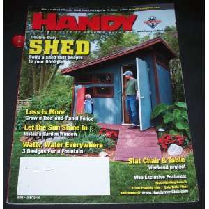 Handyman Club of America Magazine   Double duty Shed   June July 2010