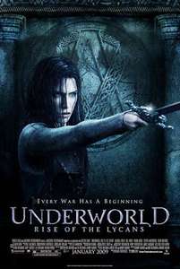 UNDERWORLD RISE OF THE LYCANS ORIGINAL MOVIE POSTER 27X40  