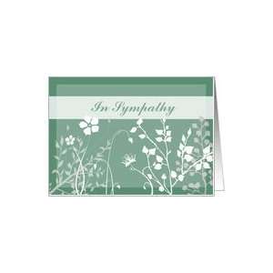 Loss of Premature Baby Sympathy Garden Flowers Card 