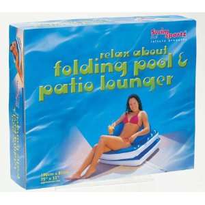  Comfortable Float Folding Pool & Patio Lounger Float 75 x 