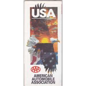   Automobile Association USA Highway Map (Fold out Map) 