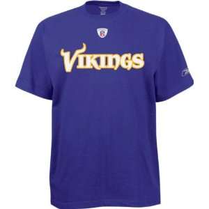  Minnesota Vikings Official Purple Sideline T Shirt Sports 